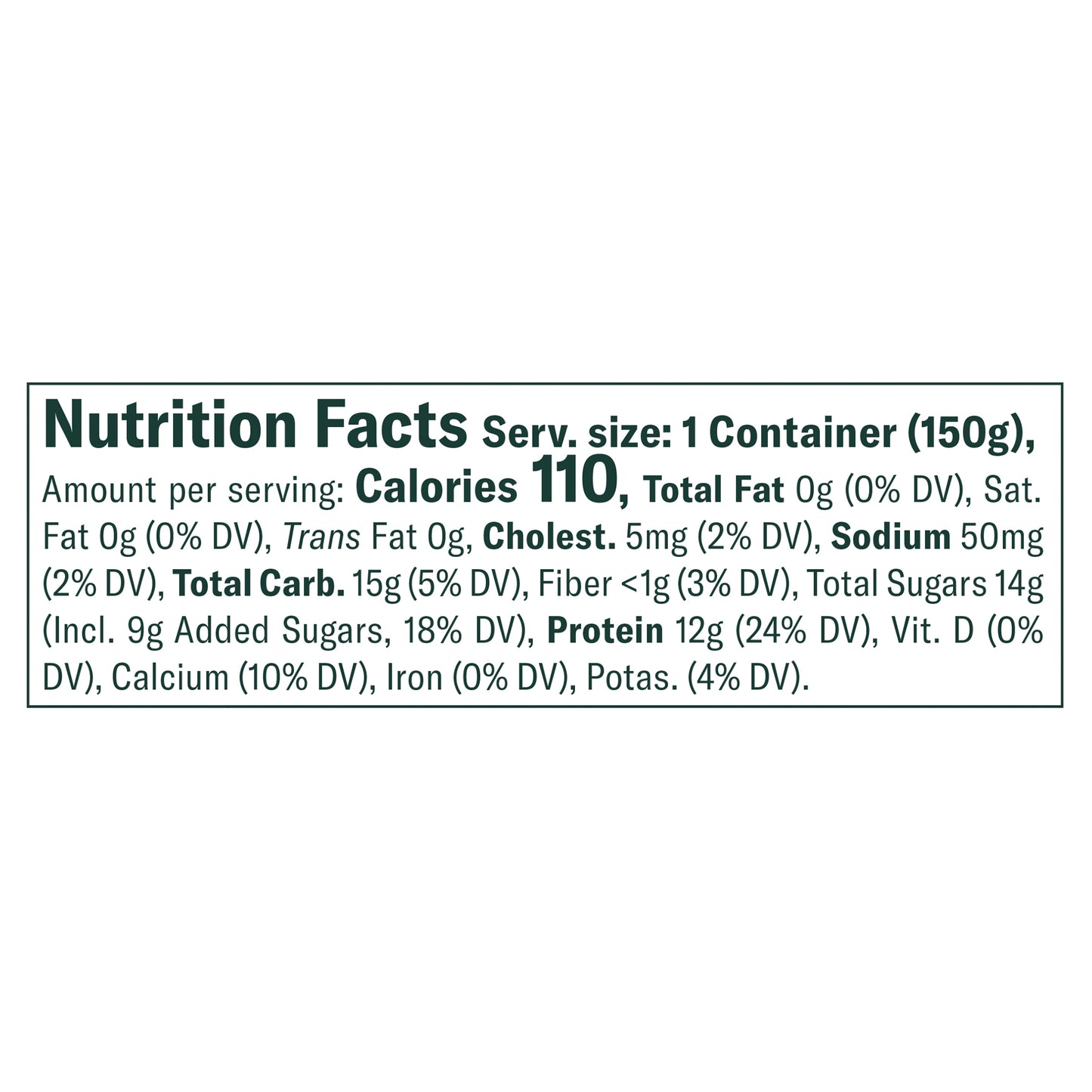 Chobani® Non-Fat Greek Yogurt Blackberry on the Bottom 5.3oz