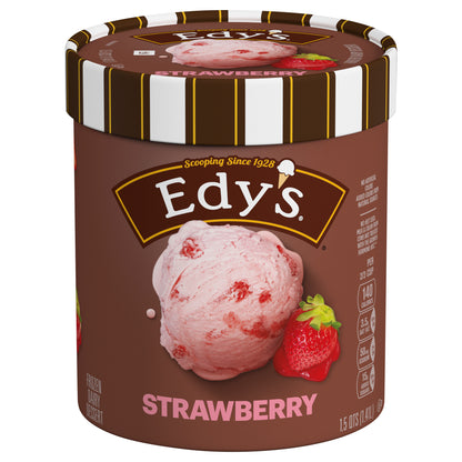 Edy’s Strawberry, Frozen Dairy Dessert 1.5 Qt