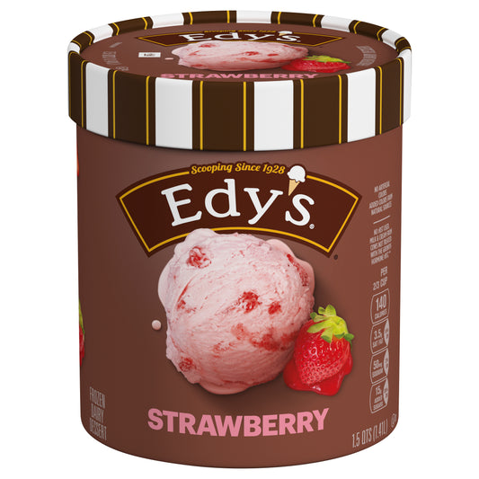 Edy’s Strawberry, Frozen Dairy Dessert 1.5 Qt