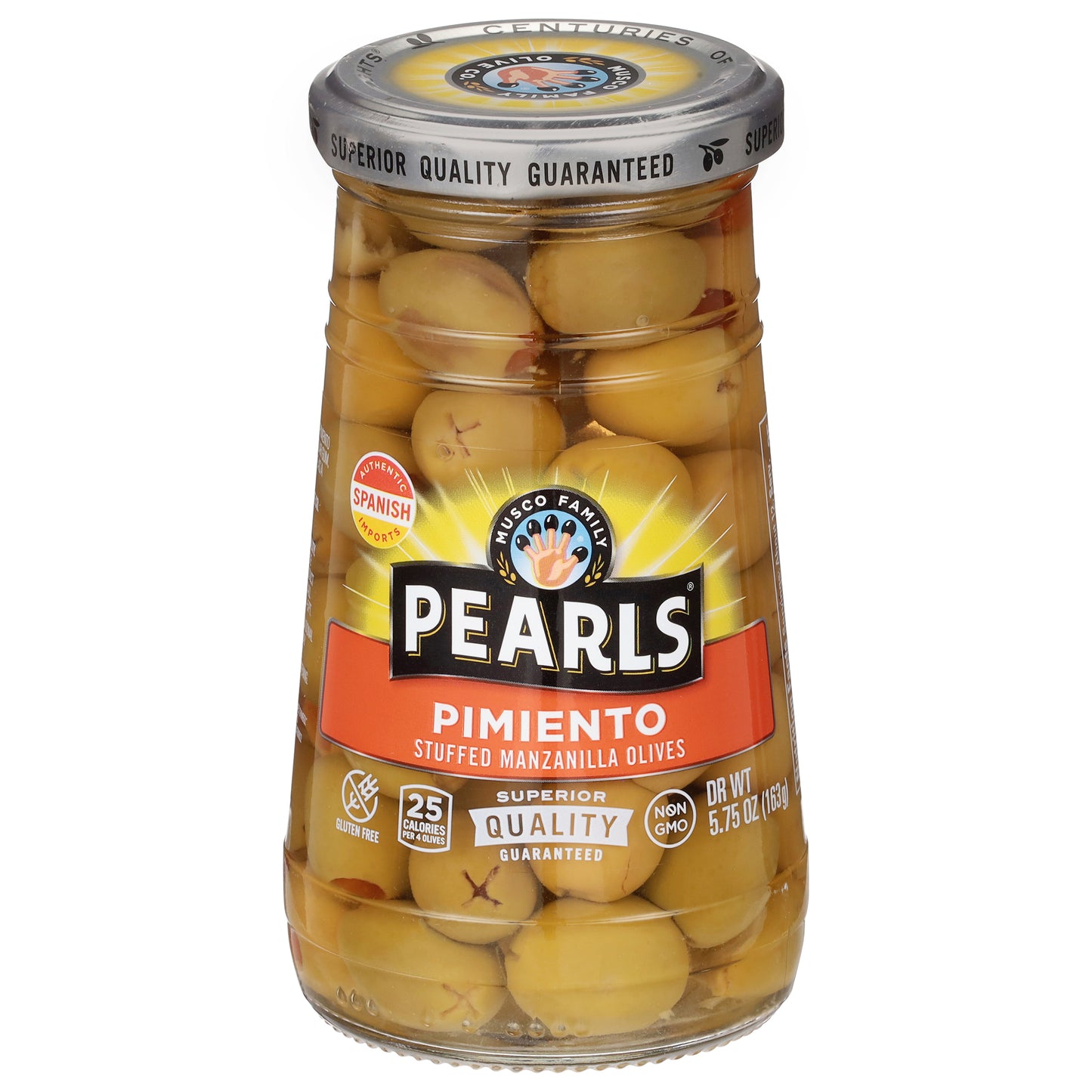 Pearls Pimiento Stuffed Manzanilla Olives 5.75 oz