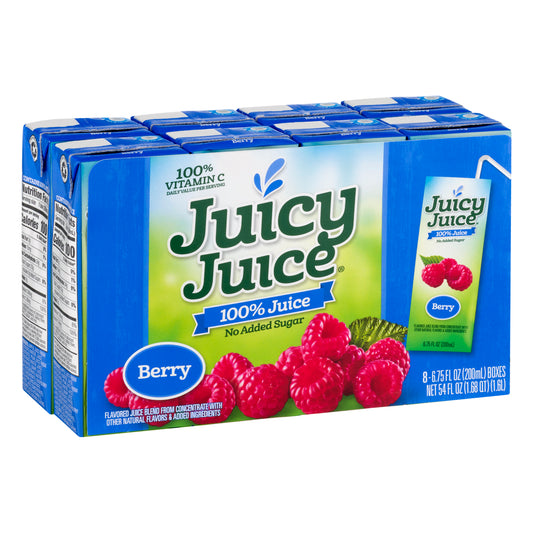 Juicy Juice 8 Pack Berry 100% Juice 8 ea