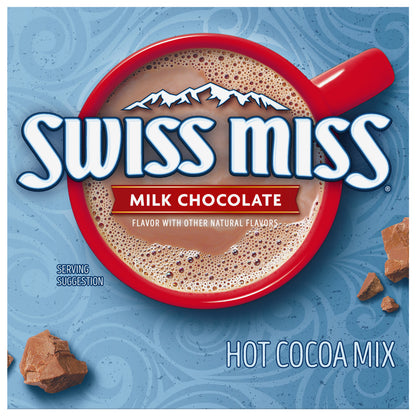 Swiss Miss K-Cup Pods Milk Chocolate Hot Cocoa Mix 10-0.65 oz Pods