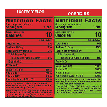 Monster Energy Ultra Zero Sugar Paradise/Watermelon Energy Drink Variety Pack 12 - 16 fl oz Cans