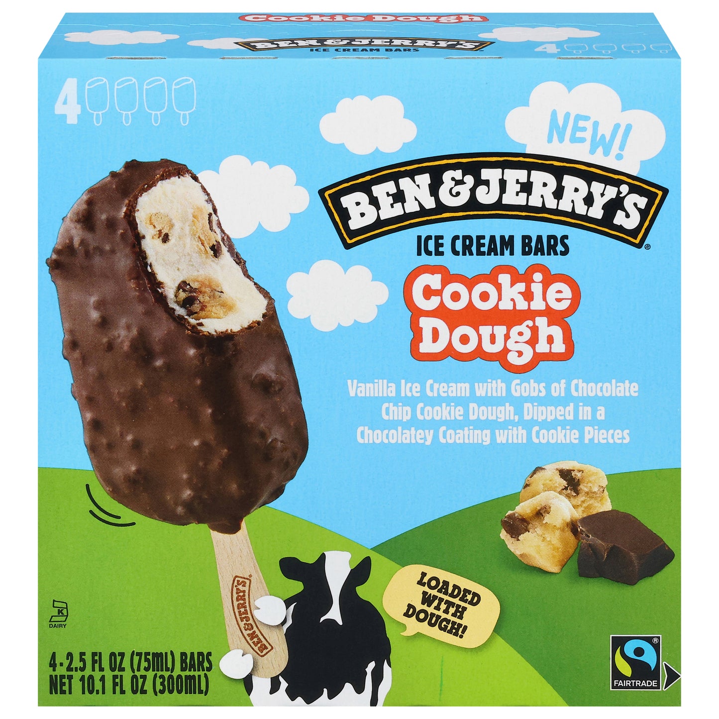 Ben & Jerry's Cookie Dough 10.1 Fl oz