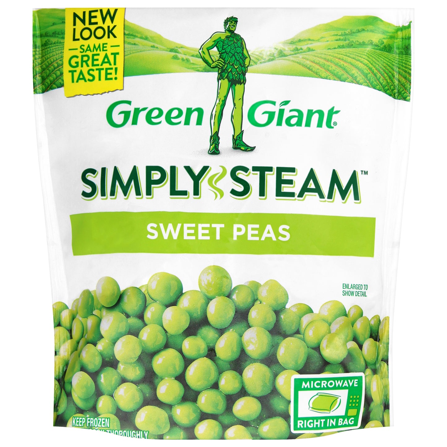 Green Giant Simply Steam Sweet Peas, 10 oz