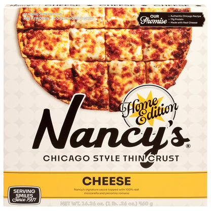 Nancy's Chicago Style Thin Crust Cheese Pizza 16.26 oz