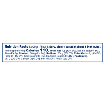 Kraft Extra Sharp Cheddar Cheese, 8 oz Block