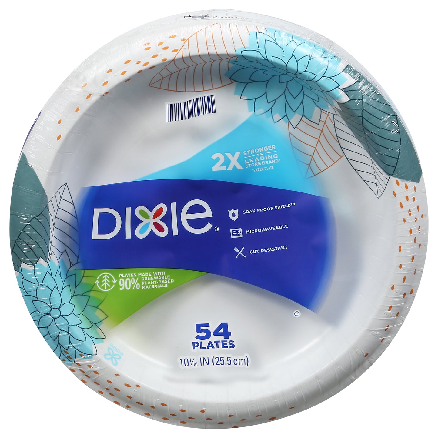 Dixie 10.0625 Inch Plates 54 ea