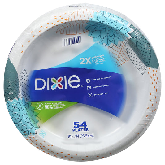 Dixie 10.0625 Inch Plates 54 ea