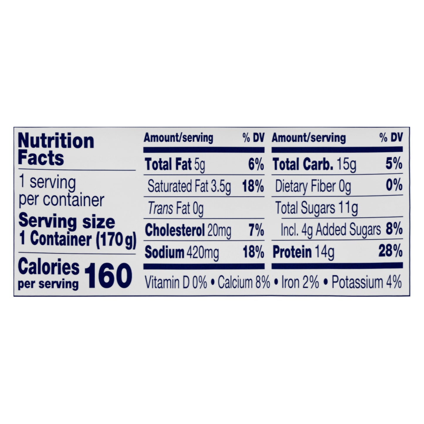 Daisy 4% Cottage Cheese with Pineapple 6 oz