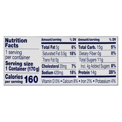 Daisy 4% Cottage Cheese with Pineapple 6 oz