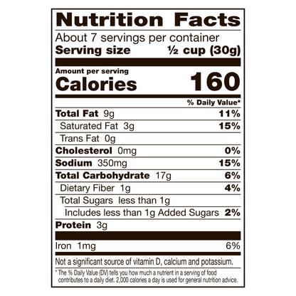 Gardetto's Snack Mix, Roasted Garlic Rye Chips, 8 oz