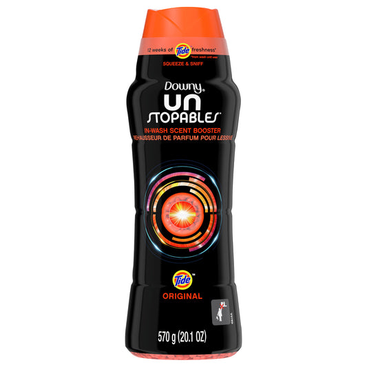 Downy Unstopables In-Wash Laundry Scent Booster Beads, Tide Original, 20.1 oz