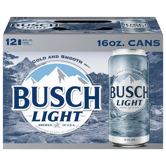 Busch Light 12x16 oz Can Pack CARRIER - Optimization Update