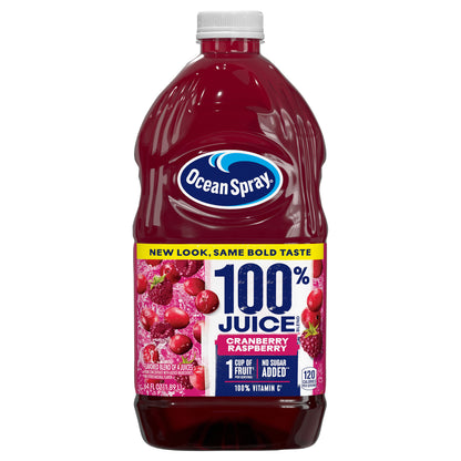 Ocean Spray 64oz 100% Cranberry Raspberry