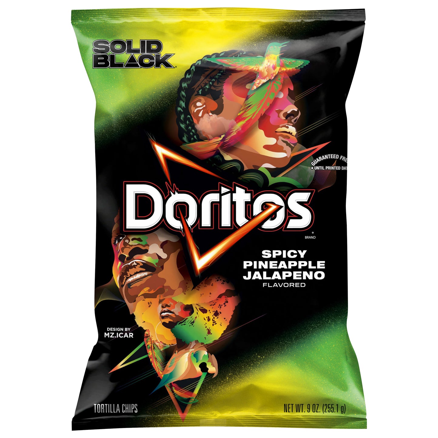 Doritos Tortilla Chips Spicy Pineapple Jalapeno Flavored 9 Oz