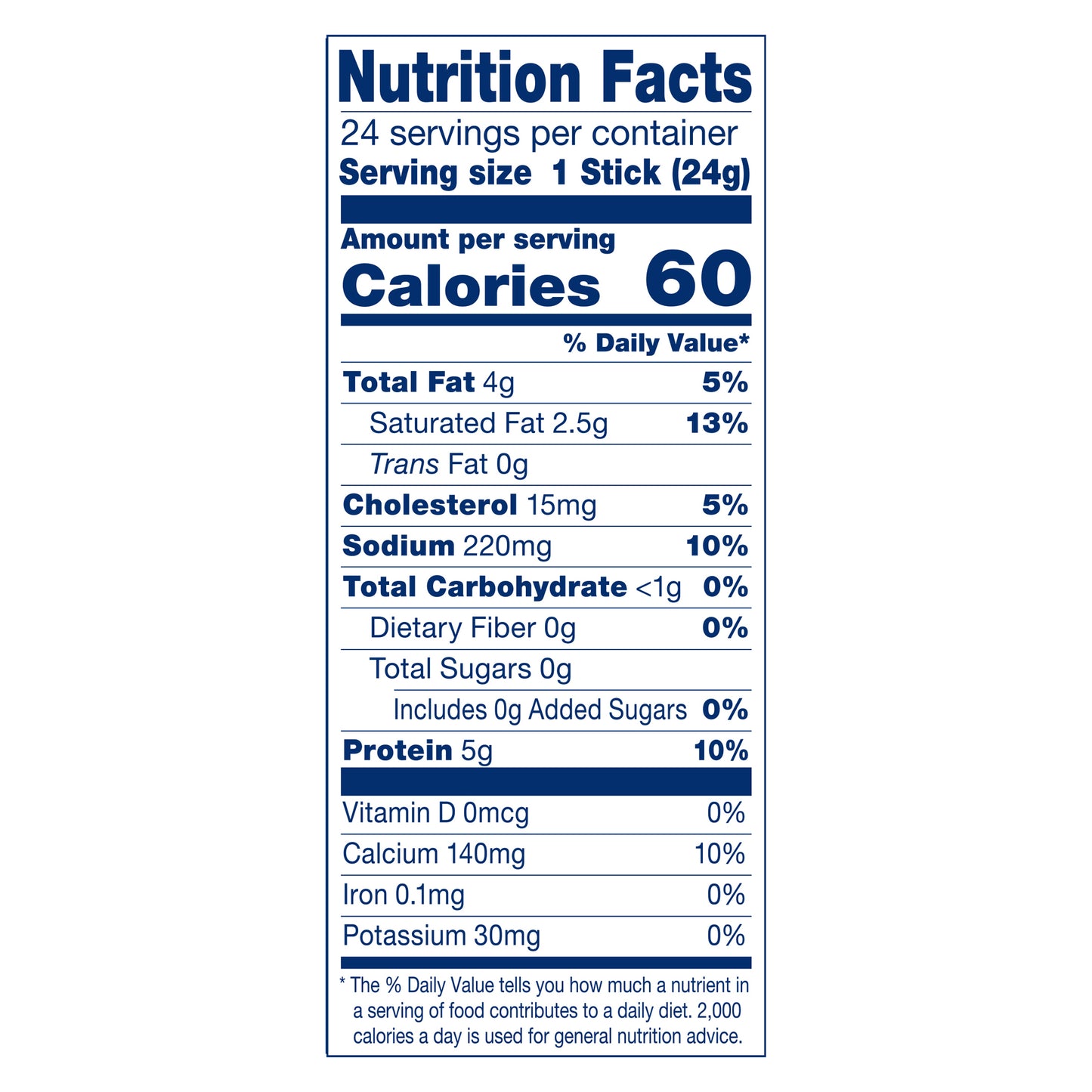 Crystal Farms Low-Moisture Part-Skim Mozzarella String Cheese, 20 oz, 24 Count