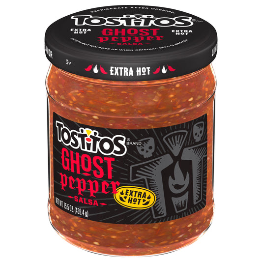 Tostitos Salsa Dip Ghost Pepper 15.5 Oz