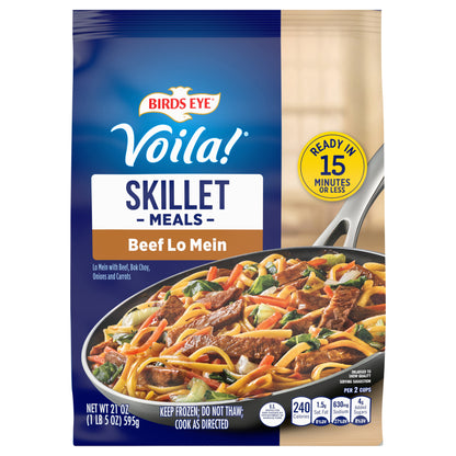 Birds Eye Voila! Beef Lo Mein Frozen Meal, 21 oz. Bag