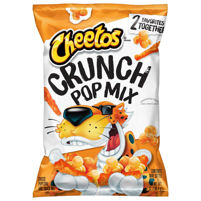 Cheetos Cheese Popcorn And Snack Mix Crunch Pop Mix 7 Oz