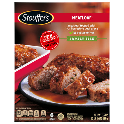 Stouffer's Family Size Meatloaf Frozen Meal 33 oz.