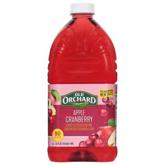 Old Orchard Apple Cranberry Juice Cocktail 64 fl oz