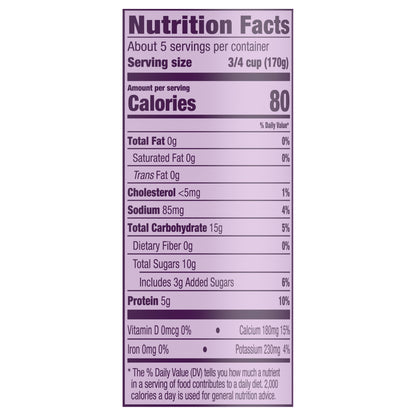 Dannon Light + Fit Vanilla Fat Free Yogurt, 32 OZ