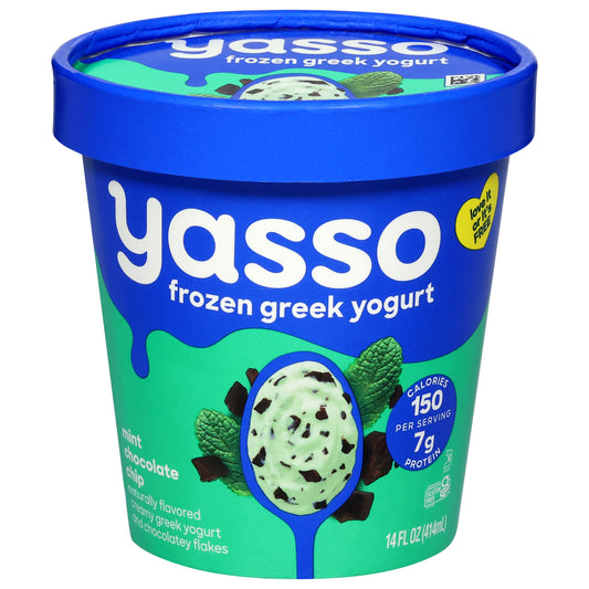 Yasso Mint Chocolate Chip Frozen Greek Yogurt 14 fl oz