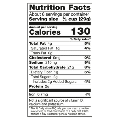 Chex Mix Snack Mix, Sour Cream and Onion, Snacks, 8 oz