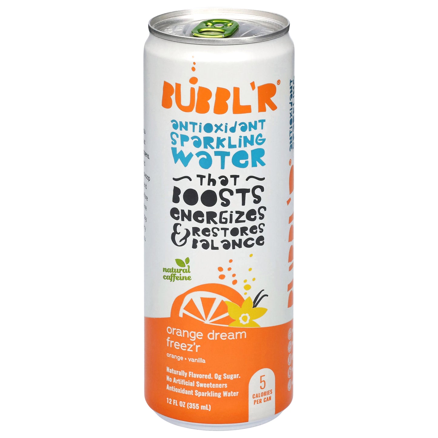 Bubbl'r Antioxidant Orange Dream Freez'r Sparkling Water 12 fl oz