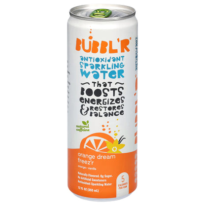 Bubbl'r Antioxidant Orange Dream Freez'r Sparkling Water 12 fl oz