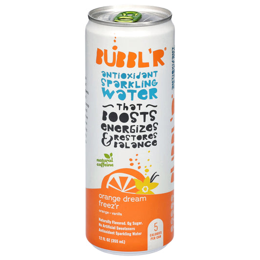 Bubbl'r Antioxidant Orange Dream Freez'r Sparkling Water 12 fl oz