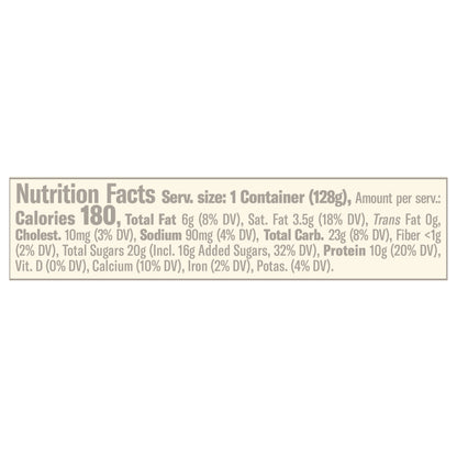 Chobani® Flip® Low-Fat Greek Yogurt Chocolate Peanut Butter Cup 4.5oz