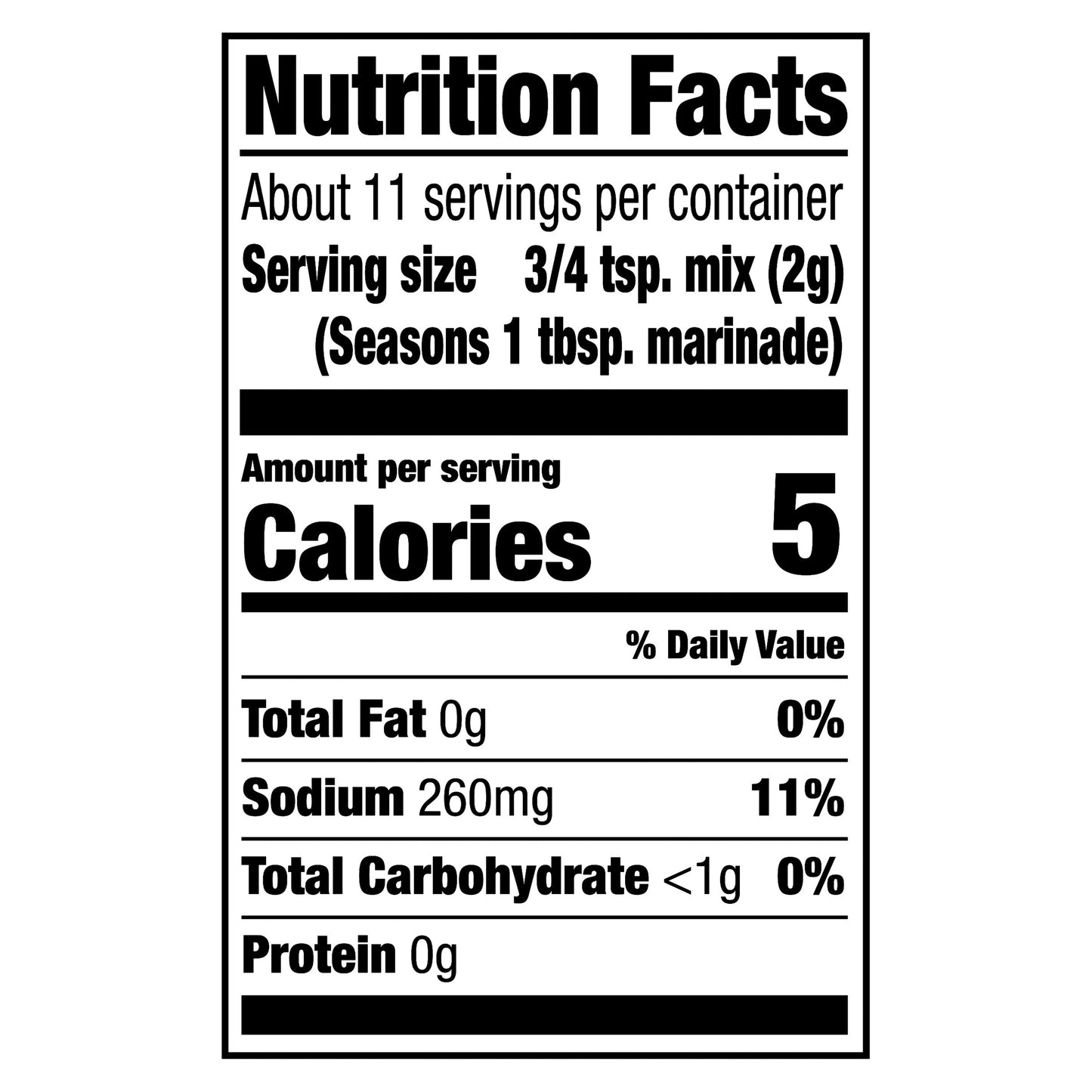 McCormick Grill Mates Marinade Mix - Tomato, Garlic & Basil, 0.87 oz