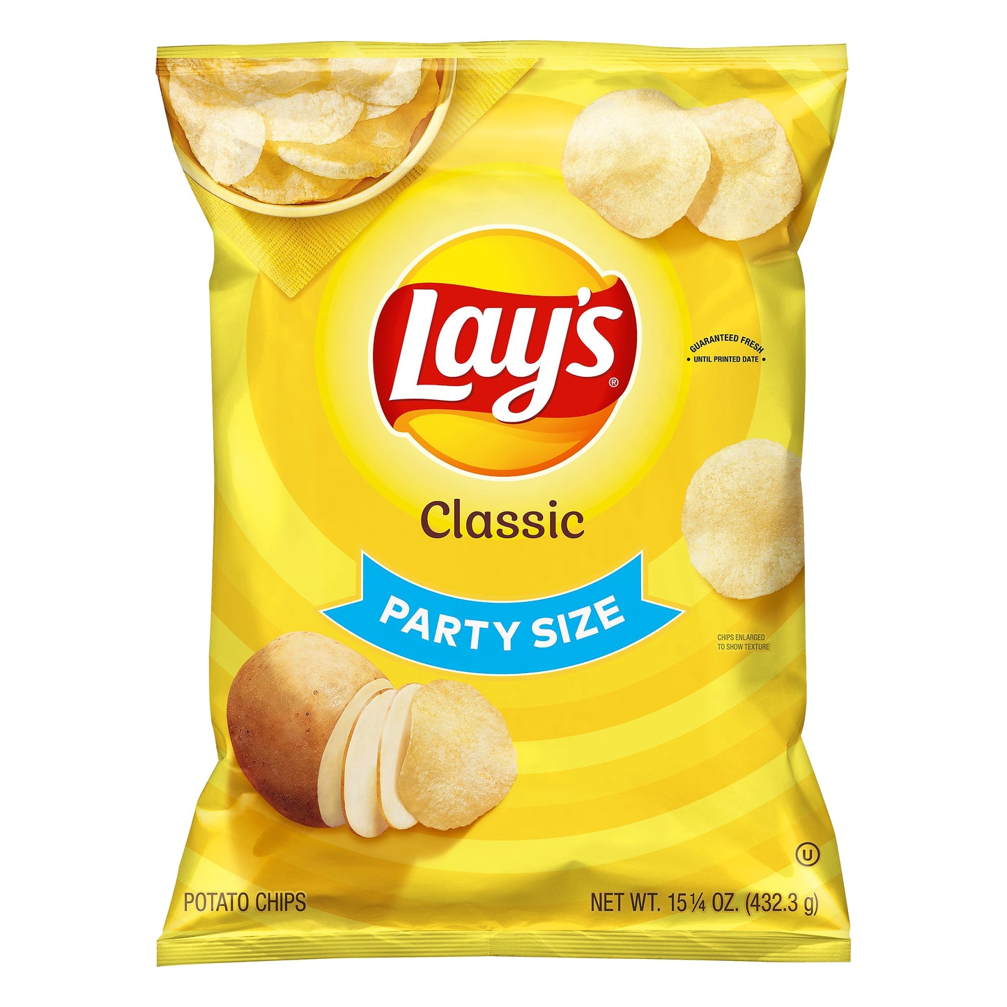 Lay's Party Size Classic Potato Chips 15.25 oz