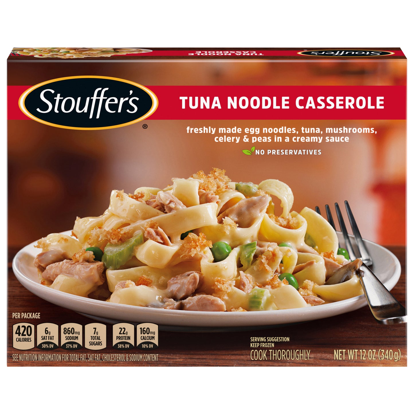 Stouffer's Tuna Noodle Casserole Frozen Meal 12 oz.