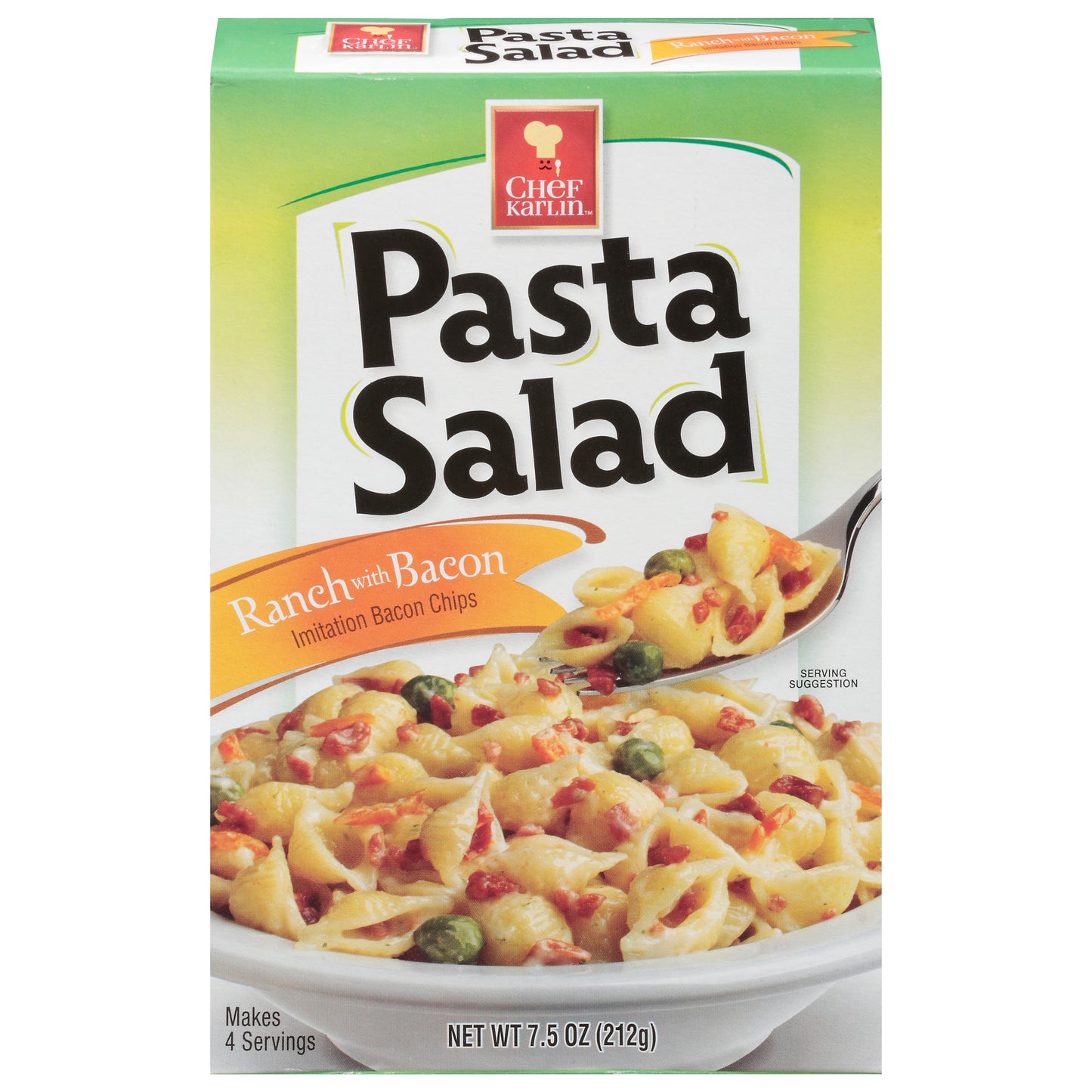 Chef Karlin Ranch with Bacon Pasta Salad 7.5 oz