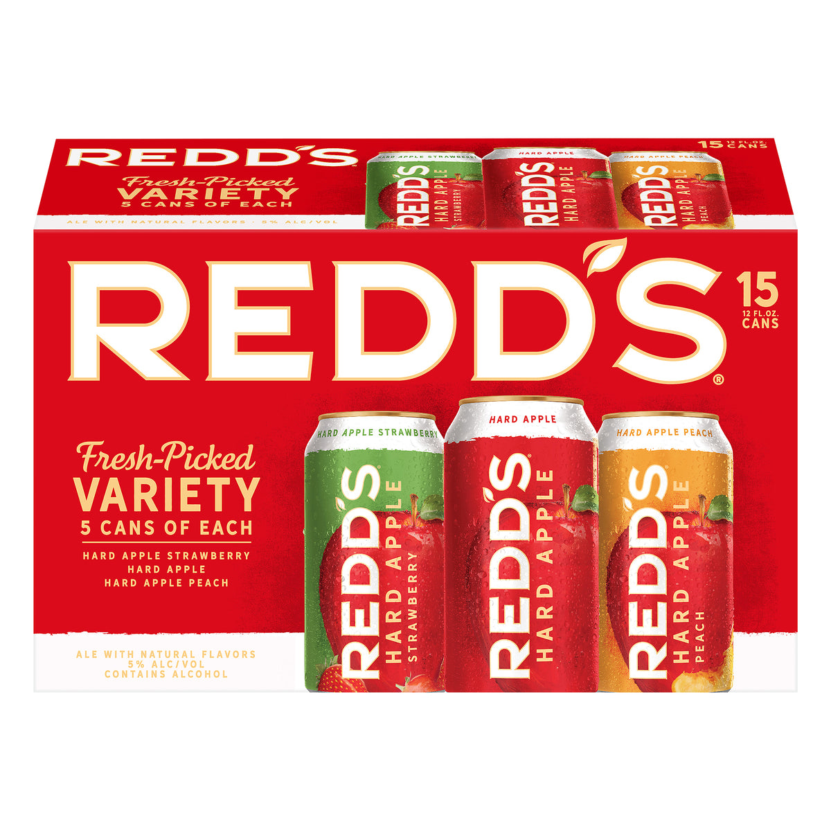 Redds Fresh-Picked Variety Beer 15 ea