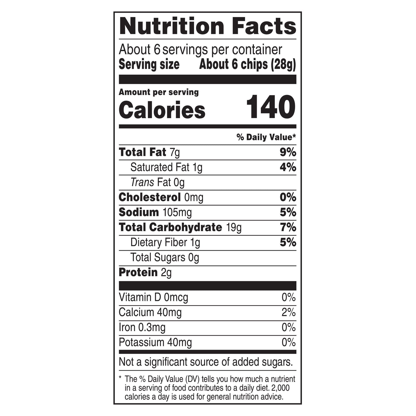 Tostitos Tortilla Chips Sea Salt And Avocado Oil, 5.5 Oz