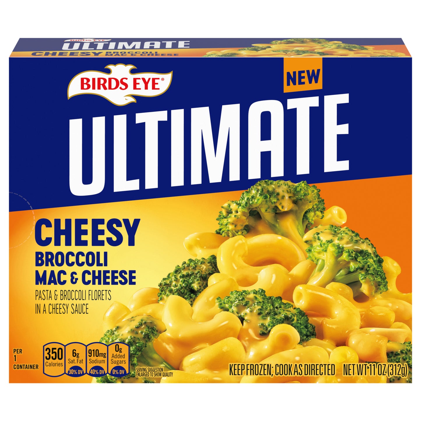 Birds Eye Ultimate Cheesy Broccoli Mac & Cheese, Frozen Vegetables, 11 oz.