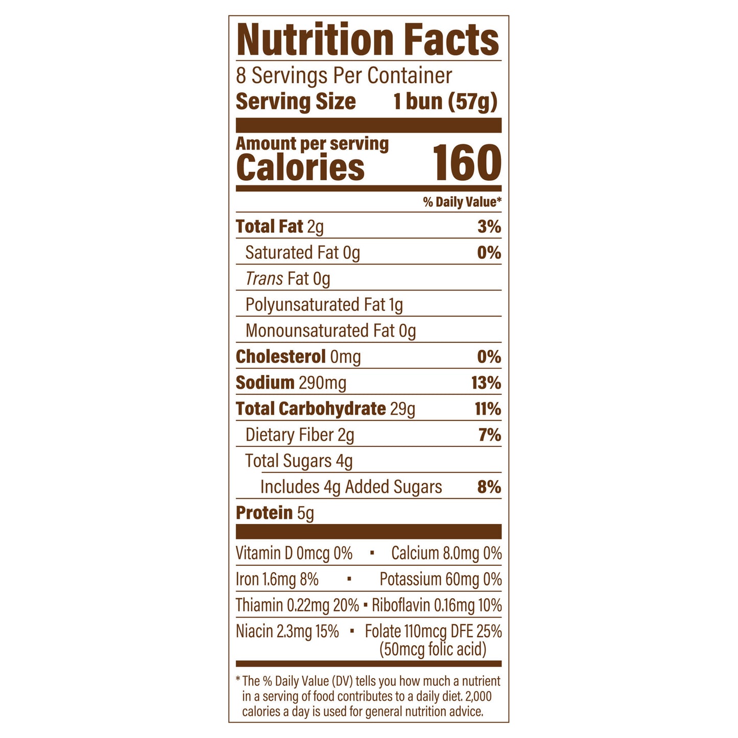 Sara Lee Artesano Potato Buns Hamburger Buns, 8 count, 16 oz