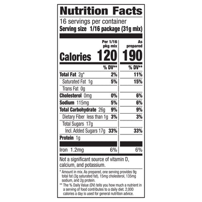 Betty Crocker Delights Cookie Brownie Bar Mix, 17.4 oz.