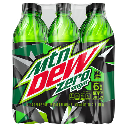 Mountain Dew®  Zero Sugar Diet Soda Pop Soft Drink