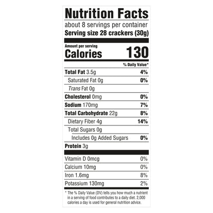 Triscuit Minis Original Whole Grain Wheat Crackers, Vegan Crackers, 8 oz