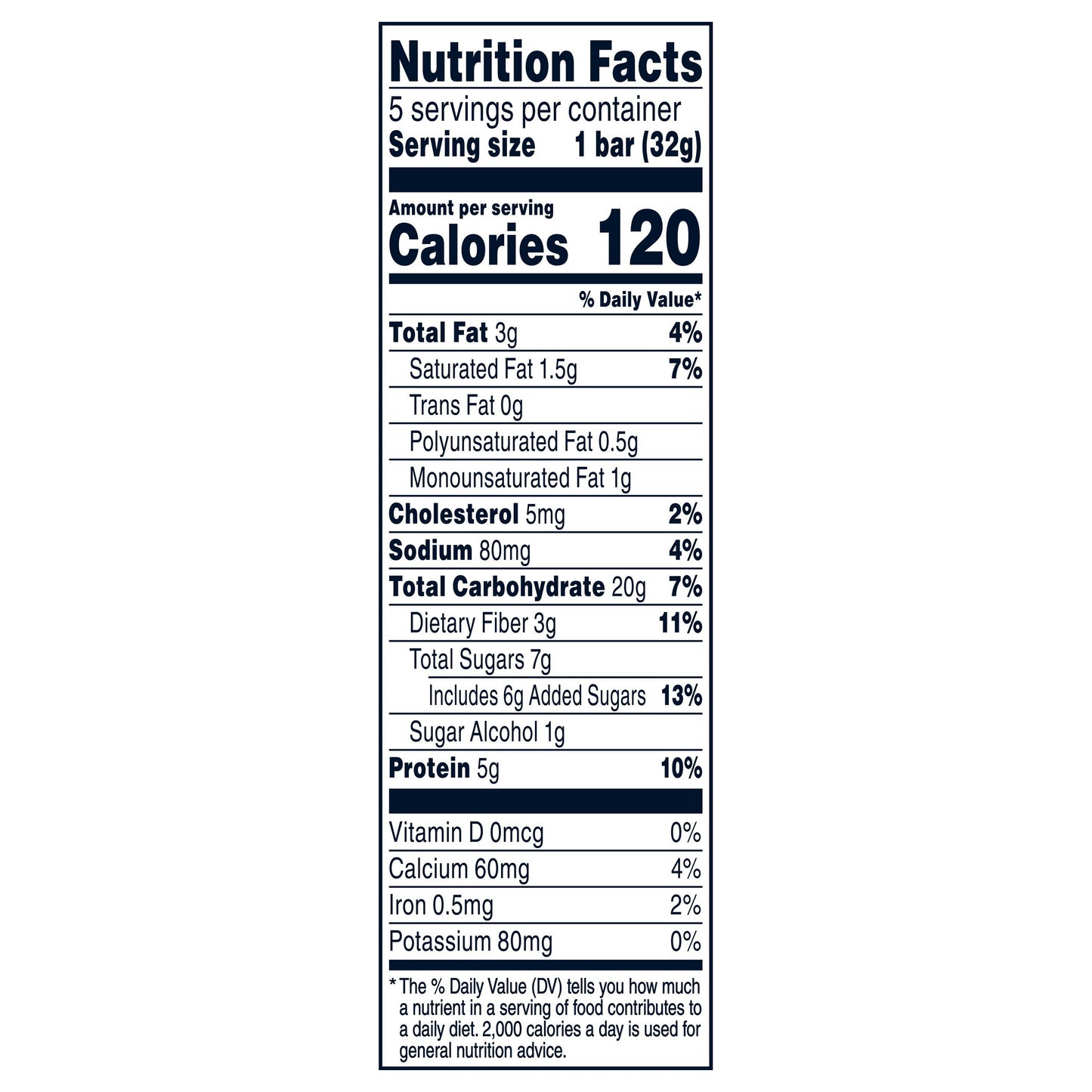 Quaker Chewy Protein Granola Bars Maple & Brown Sugar, 1.12 Oz X 5