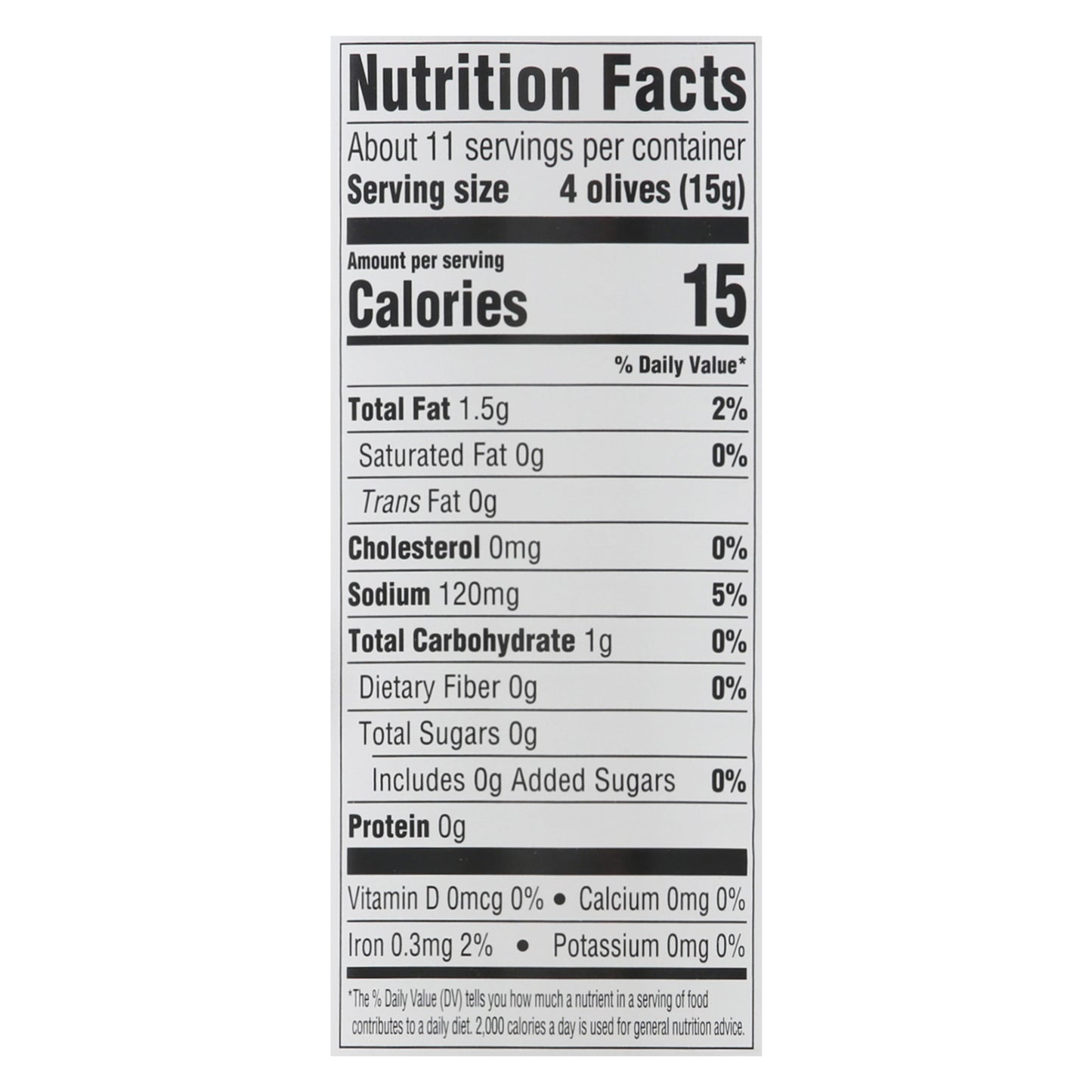 Essential Everyday Large Pitted Ripe Olives 6 oz