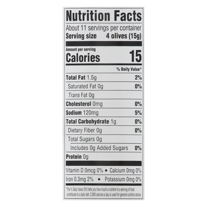 Essential Everyday Large Pitted Ripe Olives 6 oz