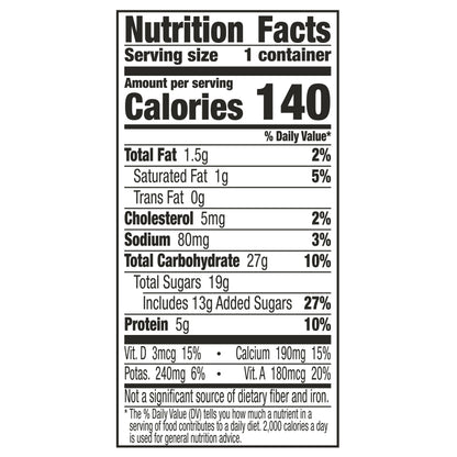 Yoplait Original Mountain Blueberry Low Fat Yogurt, 6 oz Yogurt Cup