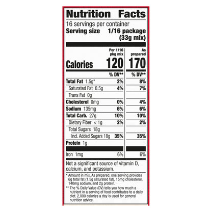 Betty Crocker Delights Salted Caramel Brownie Mix, 18.4 oz.
