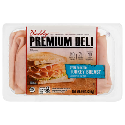 Buddig Premium Deli Oven Roasted Turkey Breast 9 oz